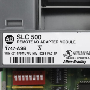 Allen Bradley Remote I/O Adapter Modul SLC 500 1747-ASB Ser.A OVP