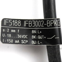 ifm efector100 induktiver Sensor IF5188 IFB3002-BPKG OVP