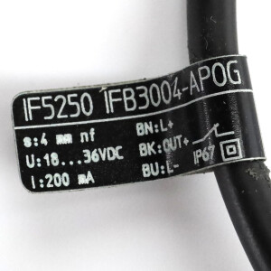 ifm efector100 induktiver Sensor IF5250 IFB3004-APOG OVP