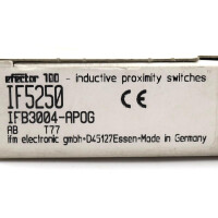 ifm efector100 induktiver Sensor IF5250 IFB3004-APOG OVP