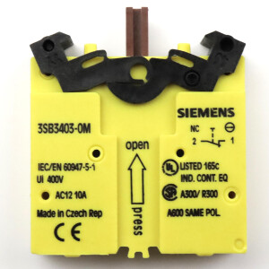 Siemens Schaltelement 3SB3403-0M (10Stk.) NOV