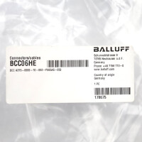 Balluff Anschlussleitung BCC06HE BCC A315-0000-10-063-PX05A5-050 OVP