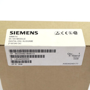 Simatic S5 DI/DO 482 6ES5 482-8MA13 E-Stand:08 SIE