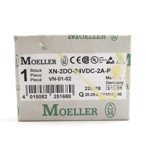 Klöckner Moeller Ausgangsmodul XN-2DO-24VDC-2A-P 225168 OVP