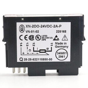 Klöckner Moeller Ausgangsmodul XN-2DO-24VDC-2A-P 225168 OVP