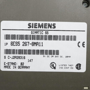 Simatic S5 IP267 6ES5 267-8MA11 E-Stand:02 OVP