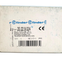 Finder Stromstoßschalter 20.22.9.024 OVP