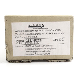 GELBAU Widerstandsauswerter 252.46UZ2 3002.5246UZ2 OVP