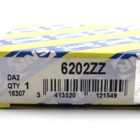 SNR Kugellager Rillenkugellager 6202ZZ (3Stk.) OVP