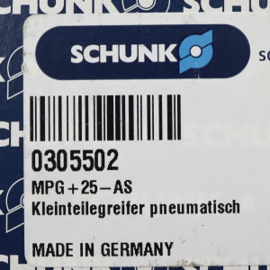 SCHUNK Kleinteilegreifer MPG-plus 25-AS 0305502 OVP