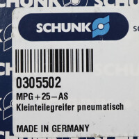 SCHUNK Kleinteilegreifer MPG-plus 25-AS 0305502 OVP