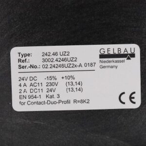 GELBAU Widerstandsauswerter 242.46UZ2 3002.4246UZ2 OVP
