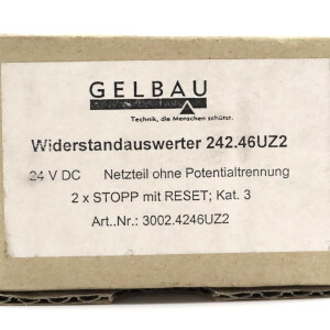 GELBAU Widerstandsauswerter 242.46UZ2 3002.4246UZ2 OVP