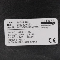 GELBAU Widerstandsauswerter 242.46UZ2 3002.4246UZ2 OVP