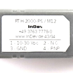 Indev Sensor RT H-2000-PS/M12 OVP