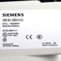 Siemens Gehäuse für Befehlsgeräte 3SB3801-2EB30-0CC0 OVP
