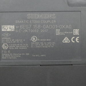 Simatic S7-300 DP158 6ES7 158-0AD01-0XA0 E-Stand:06 GEB