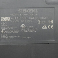 Simatic S7-300 DP158 6ES7 158-0AD01-0XA0 E-Stand:06 GEB