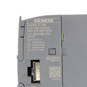 Simatic S7-1200 CPU1215C 6ES7 215-1AG31-0XB0 FS:02 OVP