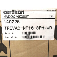 Oerlikon Leybold Drehschieberpumpe TRIVAC NT16 140225 OVP