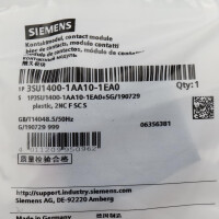 Siemens Kontaktmodul 3SU1400-1AA10-1EA0 OVP