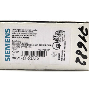Siemens Leistungsschalter 3RV1421-0GA10 OVP