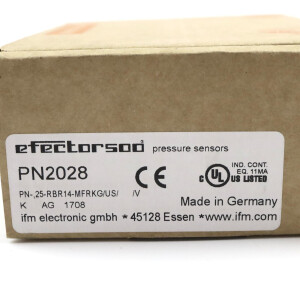 ifm efector500 Drucksensor PN2028 PN-,25-RBR14-MFRKG/US//V OVP