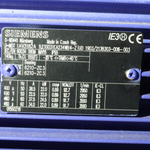 KSB Blockpumpe ETABLOC ETB080-065-200 GGSAV01D202202 90 m³/h 60,00m NOV