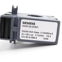 Siemens Stromwandler 4NC5122-2CE21 OVP