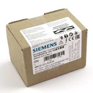 Siemens Stromwandler 4NC5122-2CE20 OVP