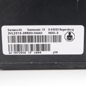 Siemens Leistungsschalter 3VL2506-3KN30-0AB1 LDK3B060 OVP
