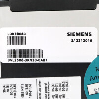 Siemens Leistungsschalter 3VL2506-3KN30-0AB1 LDK3B060 OVP