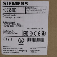 Siemens Leistungsschalter 3VL1110-2KE30-0AA0 HCS3S100 OVP