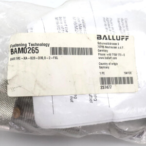 Balluff Klemmhalter BAM0265 BAM MC-XA-023-D30,0-2-FXL OVP
