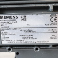 Siemens Stirnradschneckengetriebemotor 2KJ3602-5BF21-4AL2-Z i=230,1 NOV