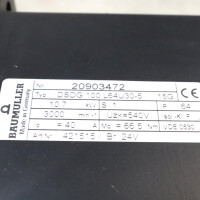 Baumüller Servomotor DSDG 100 L64U30-5 15G 10,7kW NOV