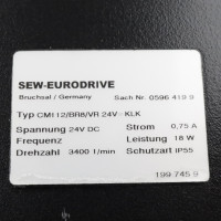 SEW Lüfter CM112/BR8/VR 24V=KLK 05964199 24VDC NOV