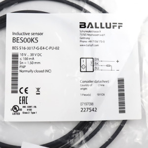 Balluff induktiver Sensor BES00K5 BES 516-3017-G-E4-C-PU-02 OVP