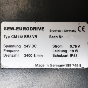 SEW Servomotor CFM112L/BR/HR/TH/VR/RH1L/KK NOV