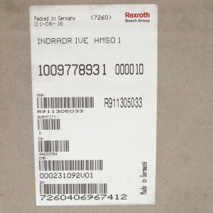 Rexroth IndraDrive Umrichter HMS01.1N-W0210-A-07-NNNN R911295328 OVP