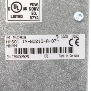 Rexroth IndraDrive Umrichter HMS01.1N-W0210-A-07-NNNN R911295328 OVP