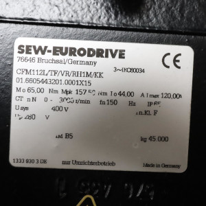 SEW Servomotor CFM112L/TF/RH1M/KK NOV