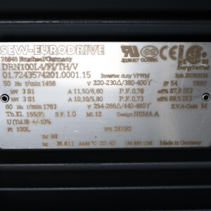 SEW Drehstrommotor DRN100L4/FI/TH/V NOV