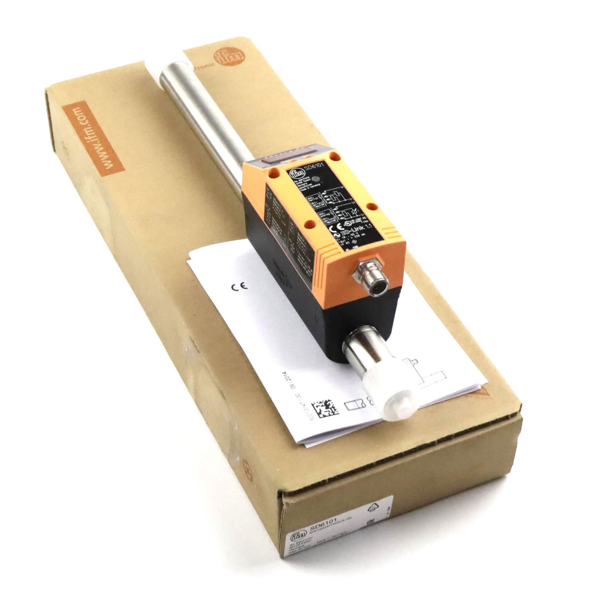 ifm Durchflussmessgerät SD6101 SDN12DGXFPKG/US-100 OVP