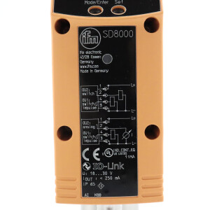 ifm Druckluftzähler SD8000 SDR11DGXFPKG/US-100 OVP