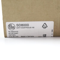ifm Druckluftzähler SD8000 SDR11DGXFPKG/US-100 OVP