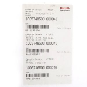 Rexroth Einzelachswechselrichter HMS01.1N-W0036-A-07-NNNN R911295324 OVP