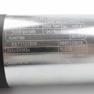 Dunkermotoren DC-Getriebemotor GR63X55 + PLG52 i=36:1 NOV