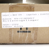 NSK Kugellager Rillenkugellager 6004VVC3 (80Stk.) OVP
