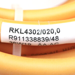 Rexroth Leistungskabel RKL4302/020,0 R911338839 NOV